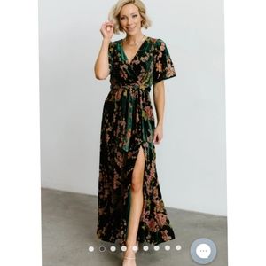 Baltic Born || Uma Velvet Maxi Dress